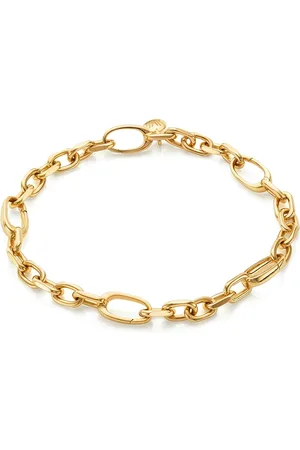 Monica Vinader 18kt vermeil Alta Capture Mini Link bracelet