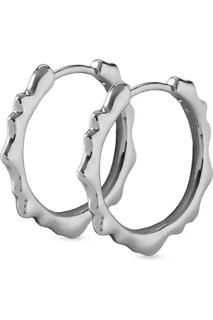 Monica Vinader Small Siren Muse hoop earrings