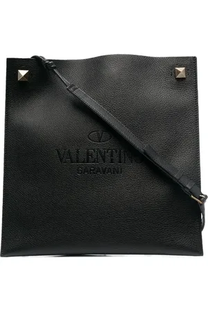 VALENTINO GARAVANI Logo-embossed messenger bag