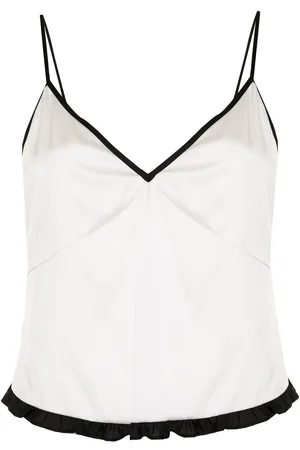 FLEUR DU MAL Silk camisole top