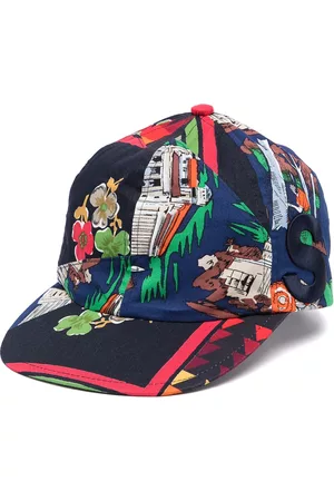 SACAI Multi-print cotton cap