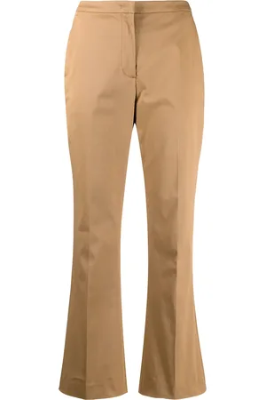 Aspesi Cropped kick-flare trousers