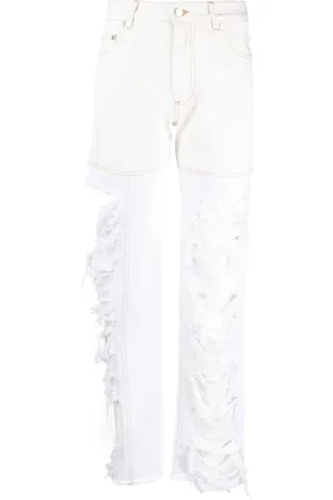 Peter Do Combo high-rise straight jeans