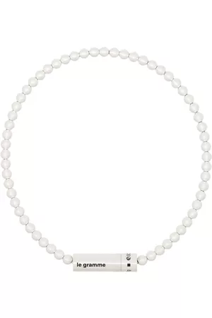Le Gramme Men Bracelets & Bangles - Le 11g brushed bead bracelet