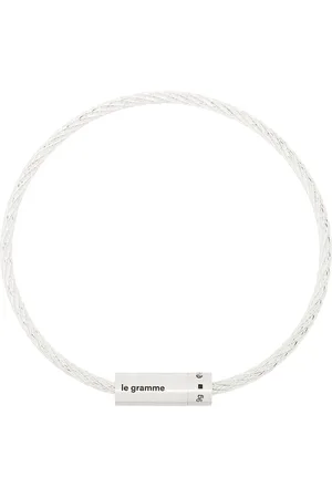 Le Gramme Le 9g brushed cable bracelet