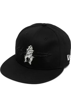YOHJI YAMAMOTO Signature logo-print baseball cap