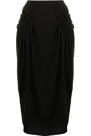 REJINA PYO Karla ruched skirt