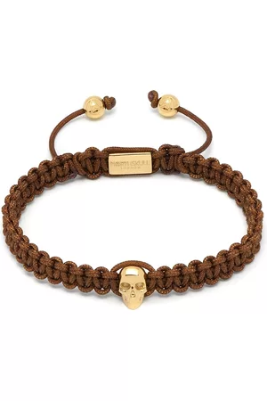 NORTHSKULL Men Bracelets & Bangles - Atticus skull macramé bracelet
