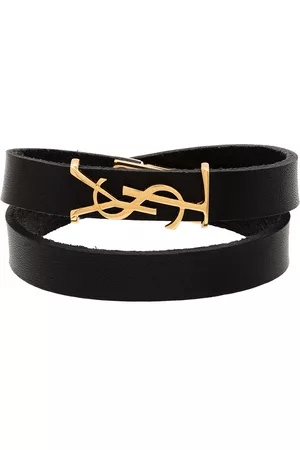 Saint Laurent Women Bracelets & Bangles - Monogram double-wrap bracelet