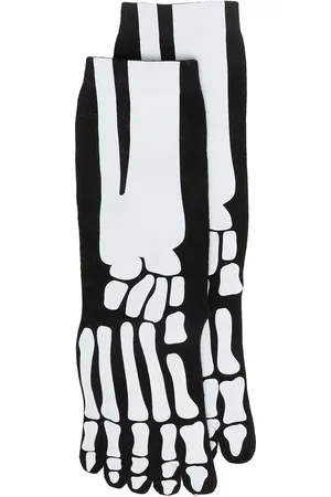 Natasha Zinko Skeleton print socks