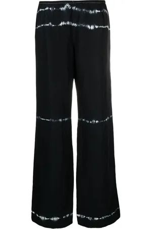 Giorgio Armani 2000s tie-dye print wide-leg trousers