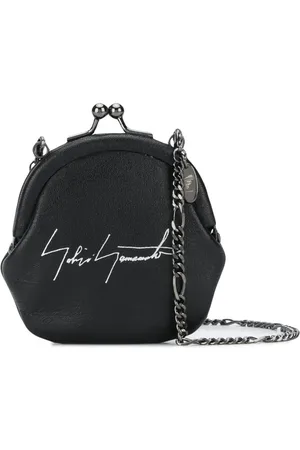 YOHJI YAMAMOTO Logo print twist wallet