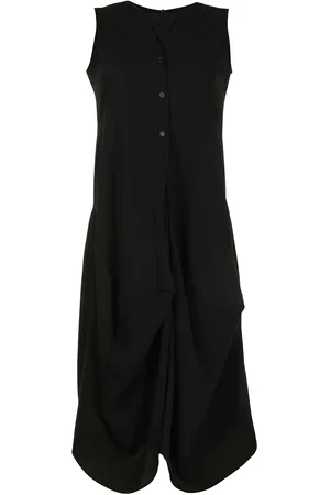 GOEN.J Draped sleeveless dress
