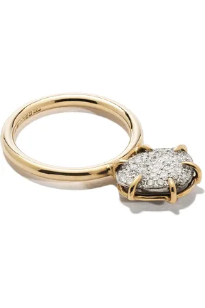 DALILA BARKACHE 18kt yellow diamond two-tone ring