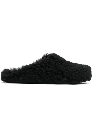 Marni Fussbet Sabot shearling slippers