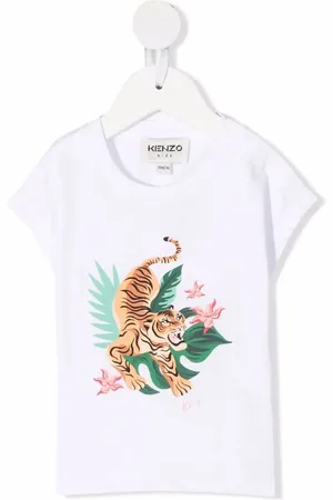 Kenzo Jungle Tiger-print cotton T-shirt