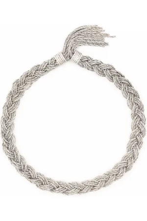 Aurélie Bidermann Miki braided necklace
