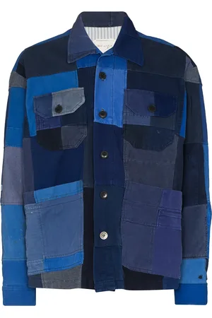 GREG LAUREN French Artist patchwork jacket
