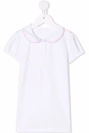 SIOLA Contrast-trim cotton blouse