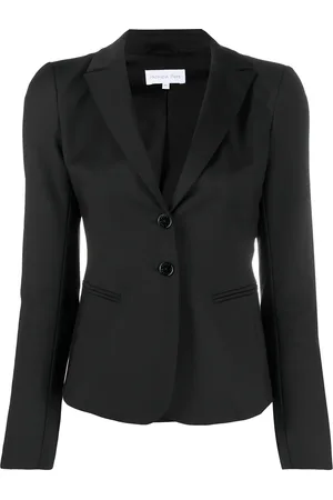 Patrizia Pepe Fitted notched lapel blazer