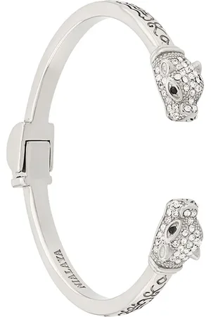Nialaya Panther embossed bangle