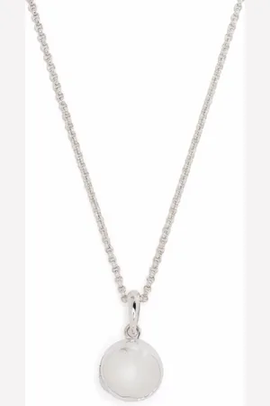 Dinny Hall Personalised My World small orb locket necklace