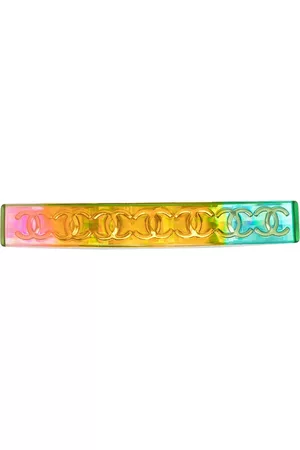 CHANEL Women Hair Accessories - 1997 CC logo hair barrette