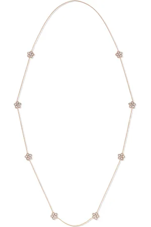David Morris 18kt rose gold diamond Miss Daisy Sautoir necklace