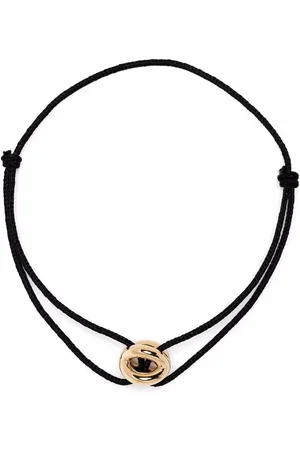 Le Gramme 18kt yellow 3g Entrelacs cord bracelet
