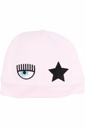 Chiara Ferragni Logo-patch star beanie