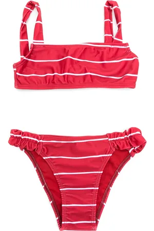 AMIR SLAMA Striped bikini set