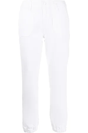 Paige Mayslie denim track trousers