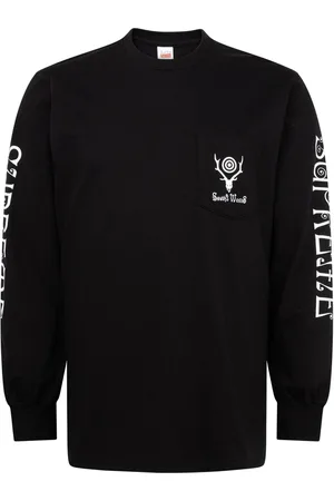 Supreme X South2 West8 long-sleeve pocket T-shirt