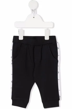 Emporio Armani Logo tape track pants