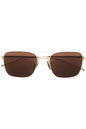 Thom Browne TB120 pilot-frame sunglasses