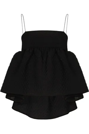 Cecilie Bahnsen Selena ruffled textured top