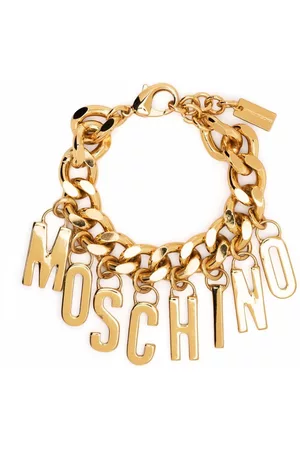 Moschino Women Bracelets & Bangles - Logo-lettering chain bracelet