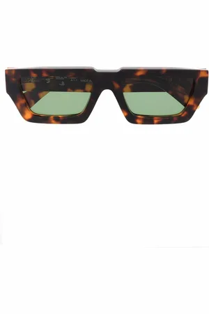 OFF-WHITE Manchester rectangular-frame sunglasses