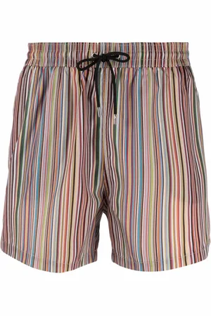 Paul Smith Signature stripe-print swim shorts