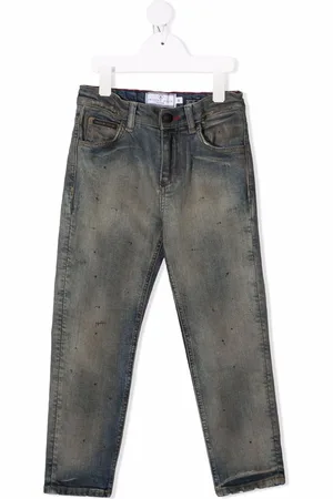 Philipp Plein Skull mid-rise straight jeans