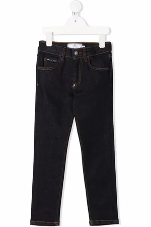 Philipp Plein Mid-rise straight-leg jeans