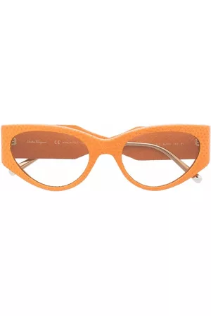 Salvatore Ferragamo Cat-eye tinted sunglasses
