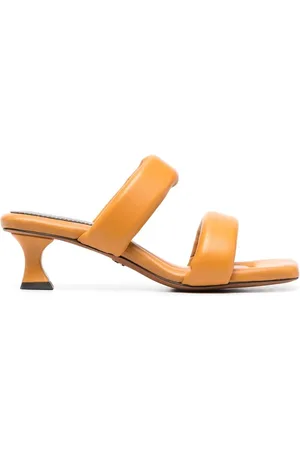 Proenza Schouler 60mm double-strap padded mules