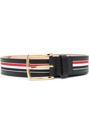 Thom Browne RWB stripe belt