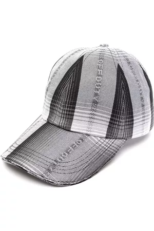 Off-Duty Men Caps - Logo-jacquard striped cap