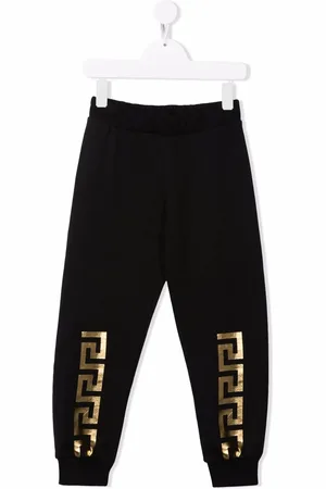 VERSACE Greca-print logo track pants