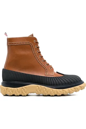 Thom Browne Covered outsole wingtip boots