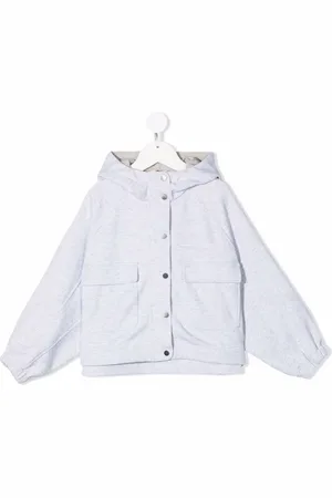 Brunello Cucinelli Hooded button-down jacket