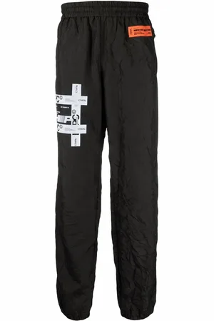 Heron Preston Logo-patch track pants