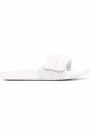 Jimmy Choo Fitz embellished slides